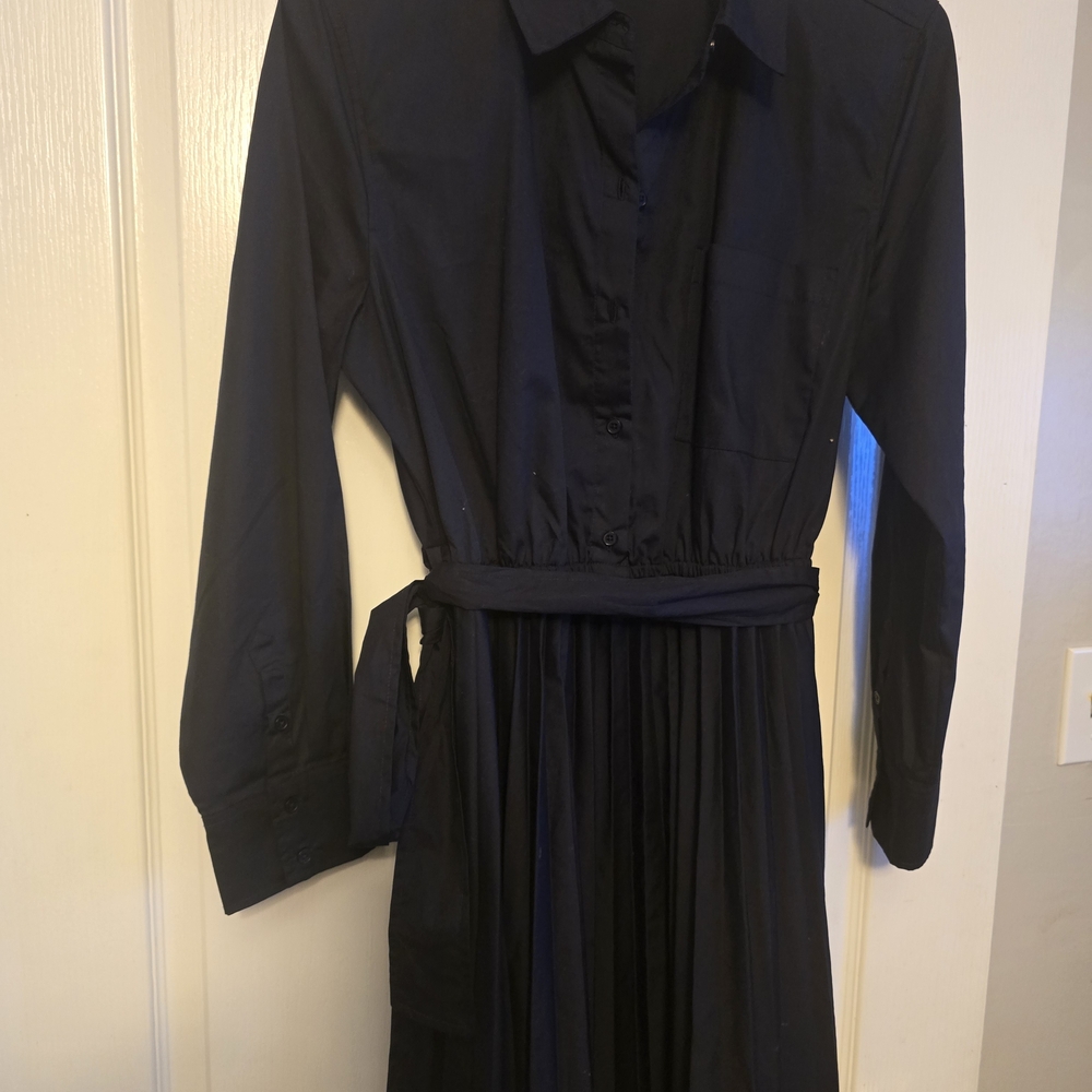 Elegant Navy BLUE Women's Dress